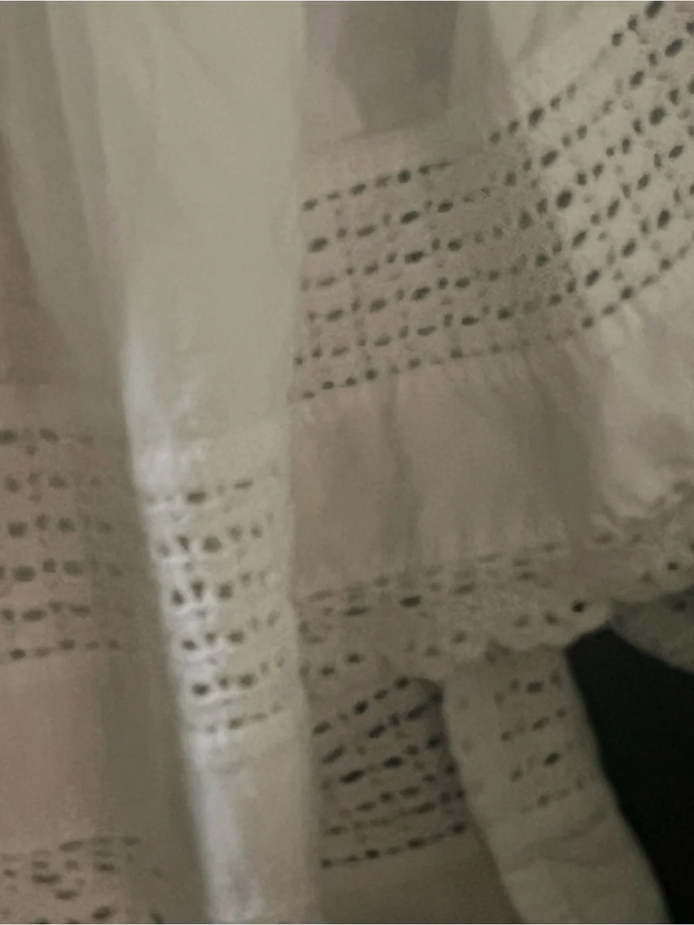 Pine Cone Hill Linen Embroidered Bed skirt